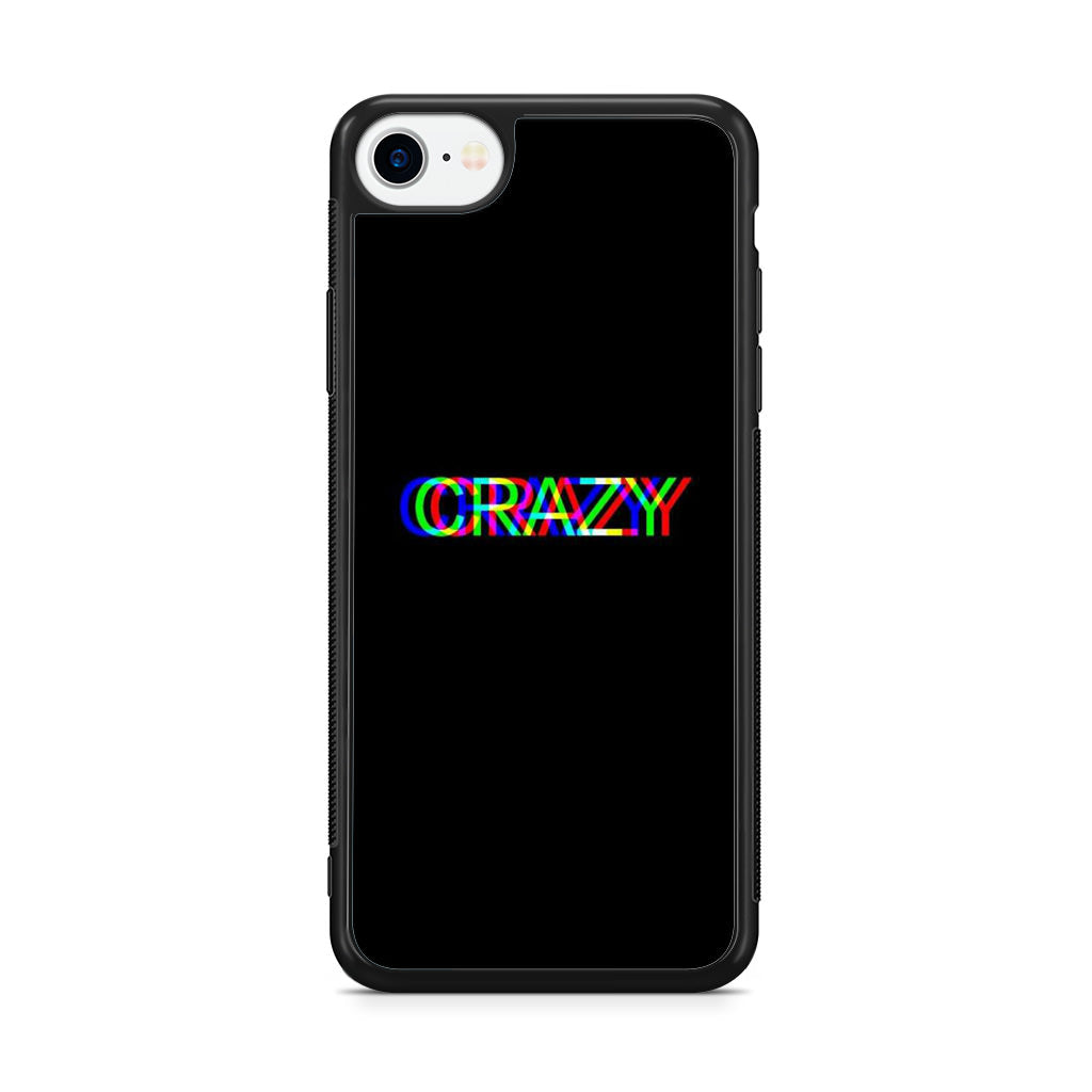 Glitch Crazy iPhone SE 3rd Gen 2022 Case