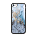 Golden Azure Marble iPhone SE 3rd Gen 2022 Case
