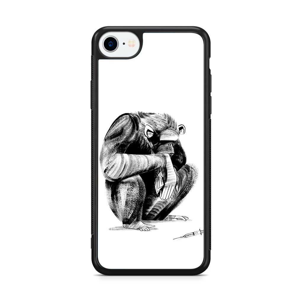 Guinea Chimp iPhone SE 3rd Gen 2022 Case