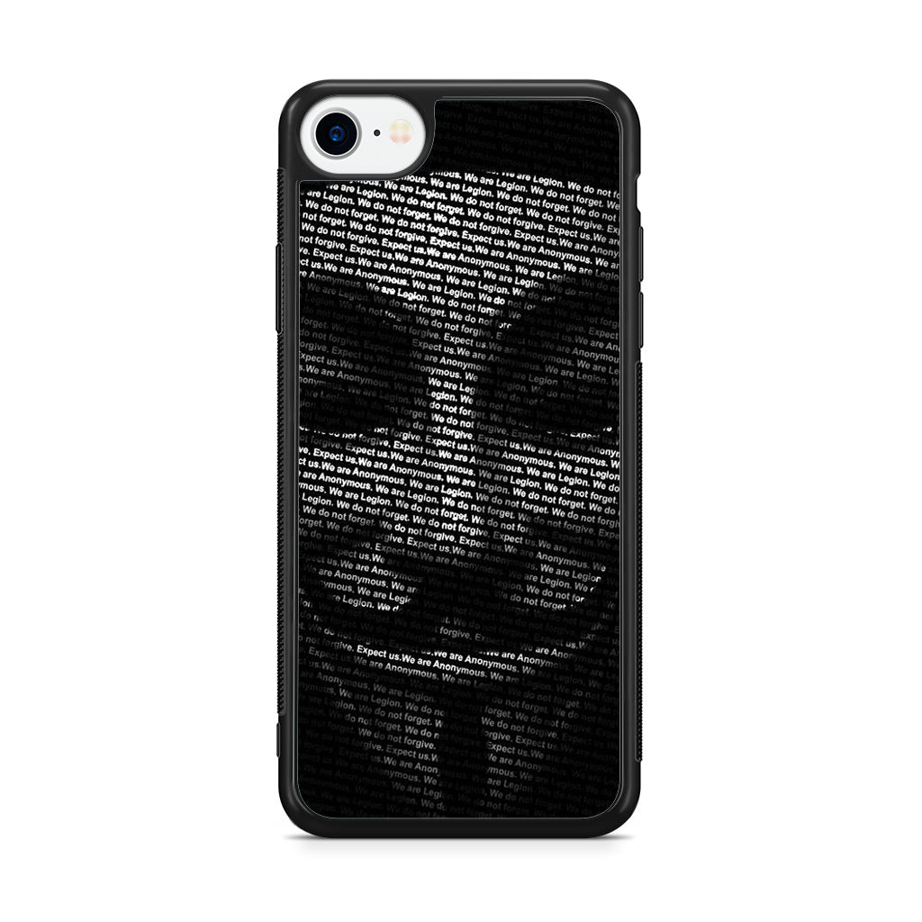 Guy Fawkes Mask Anonymous iPhone SE 3rd Gen 2022 Case
