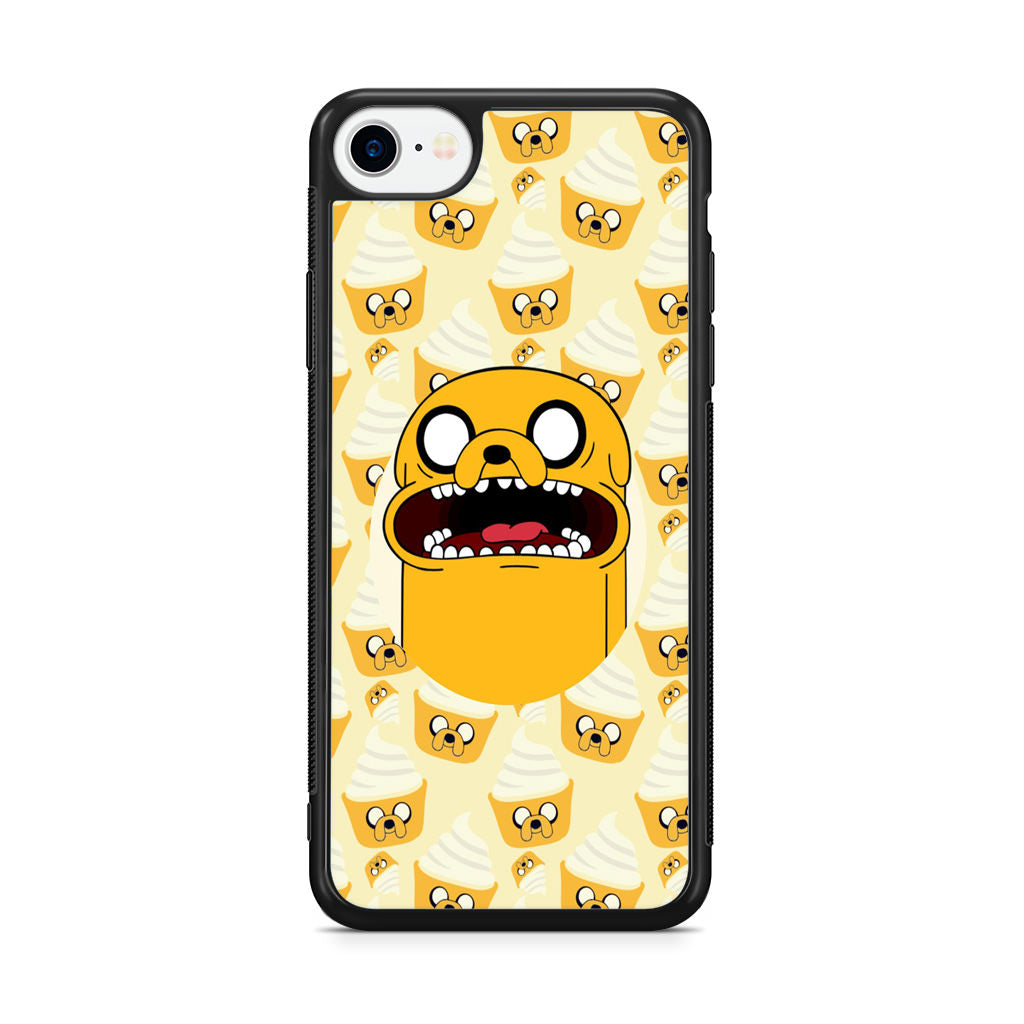 Hora de Advantura Cups Pattern iPhone SE 3rd Gen 2022 Case