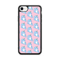 Horned Whales Pattern iPhone SE 3rd Gen 2022 Case