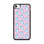 Horned Whales Pattern iPhone SE 3rd Gen 2022 Case