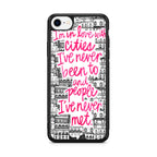 John Green Quotes I'm in Love With Cities iPhone SE 3rd Gen 2022 Case