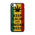 Keep Calm And Smoke Weed iPhone SE 3rd Gen 2022 Case