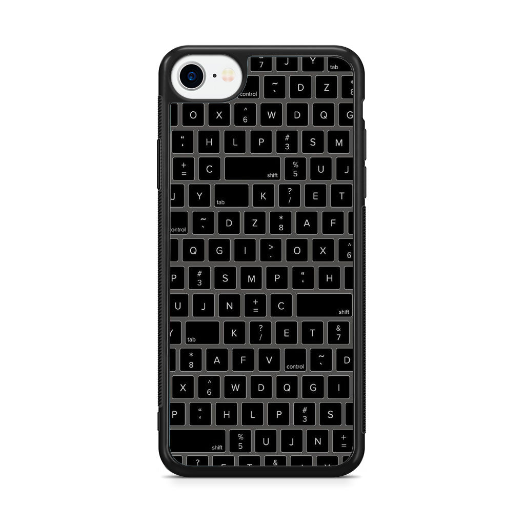 Keyboard Button iPhone SE 3rd Gen 2022 Case