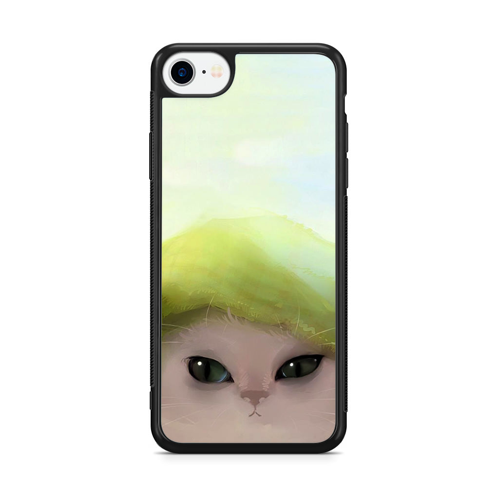 Noble Lazy Smart Kitten iPhone SE 3rd Gen 2022 Case