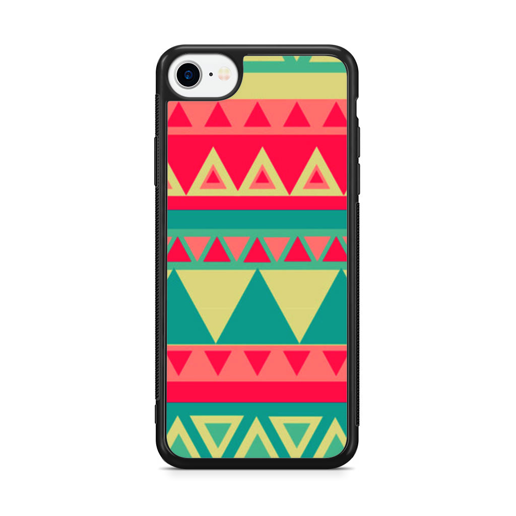 Old Aztec Pattern iPhone SE 3rd Gen 2022 Case