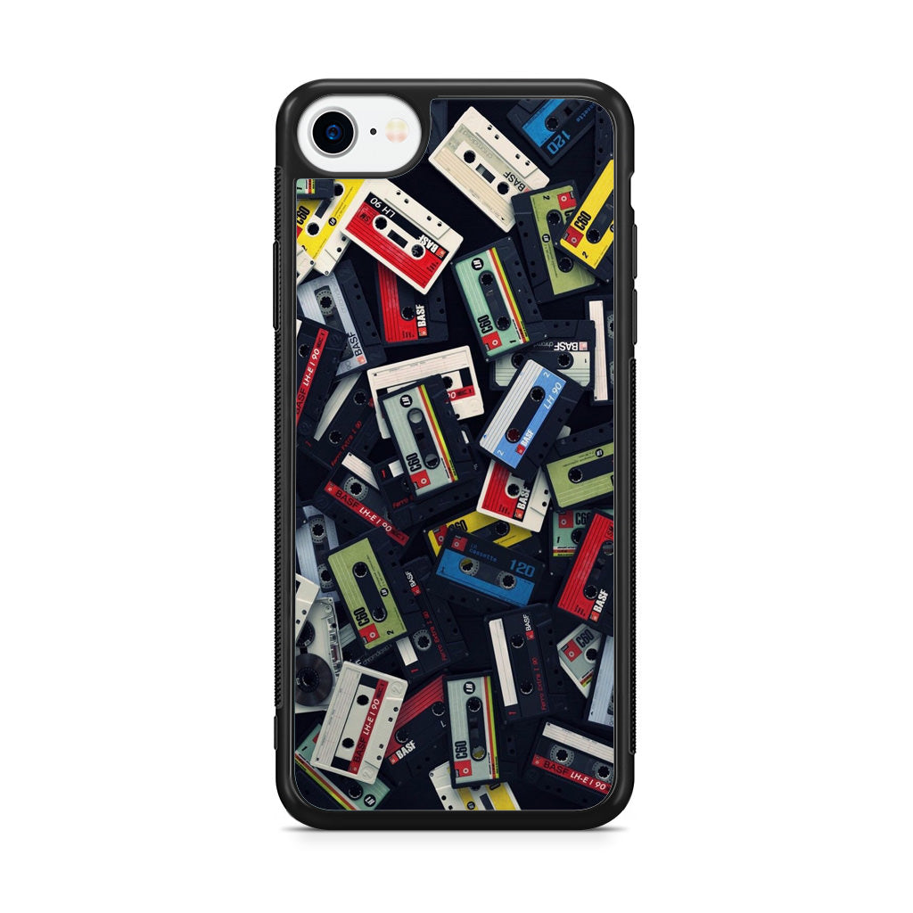 Old Vintage Cassettes iPhone SE 3rd Gen 2022 Case