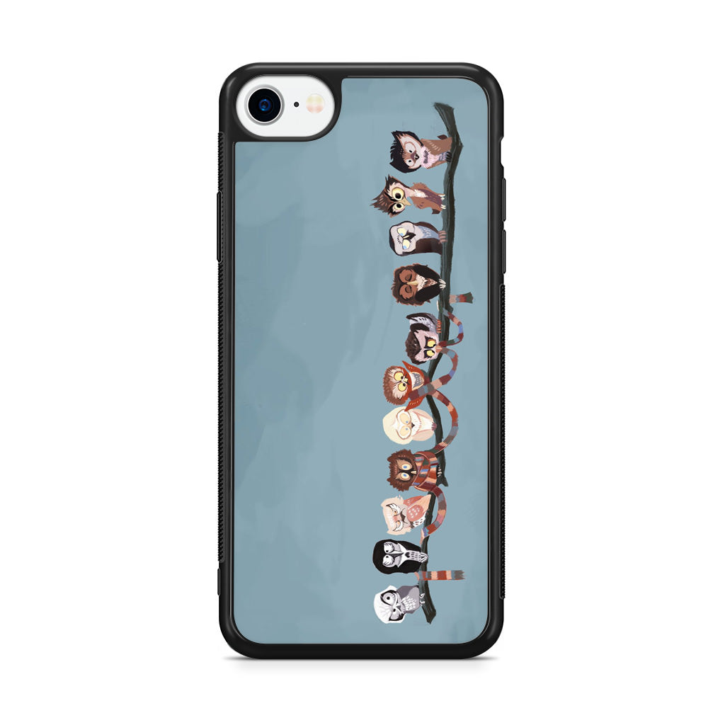 Owls on The Branch iPhone SE 3rd Gen 2022 Case