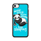 Panda Keep Sleeping iPhone SE 3rd Gen 2022 Case