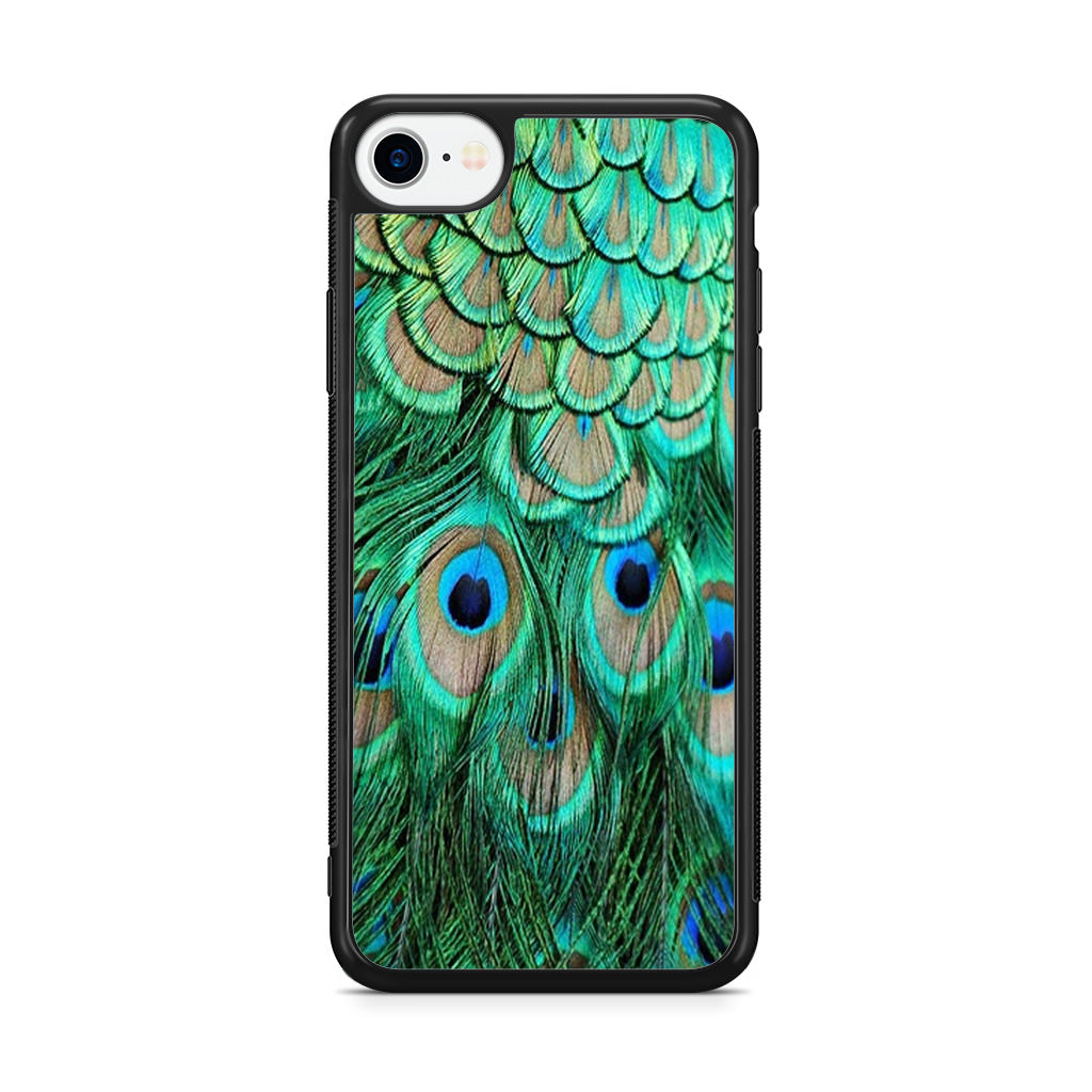 Peacock Feather iPhone SE 3rd Gen 2022 Case