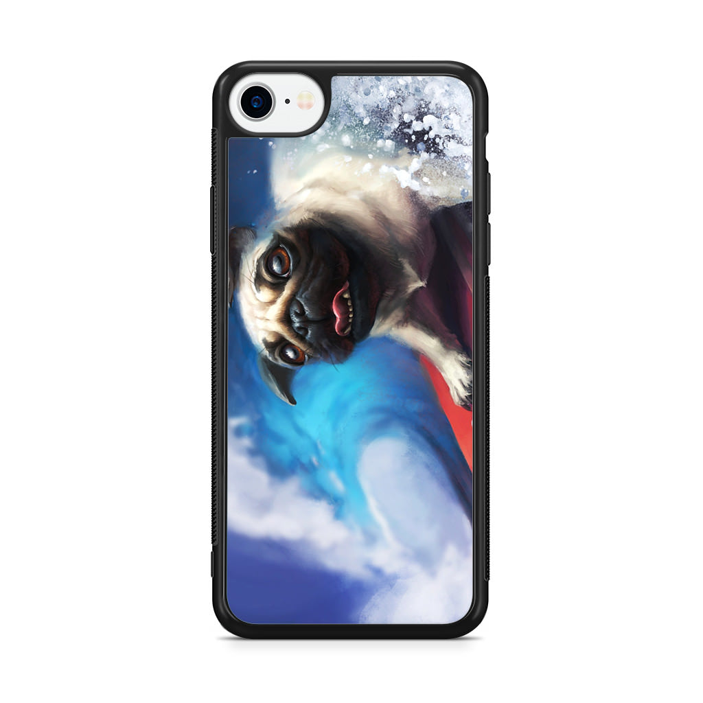 Pug Surfers iPhone SE 3rd Gen 2022 Case