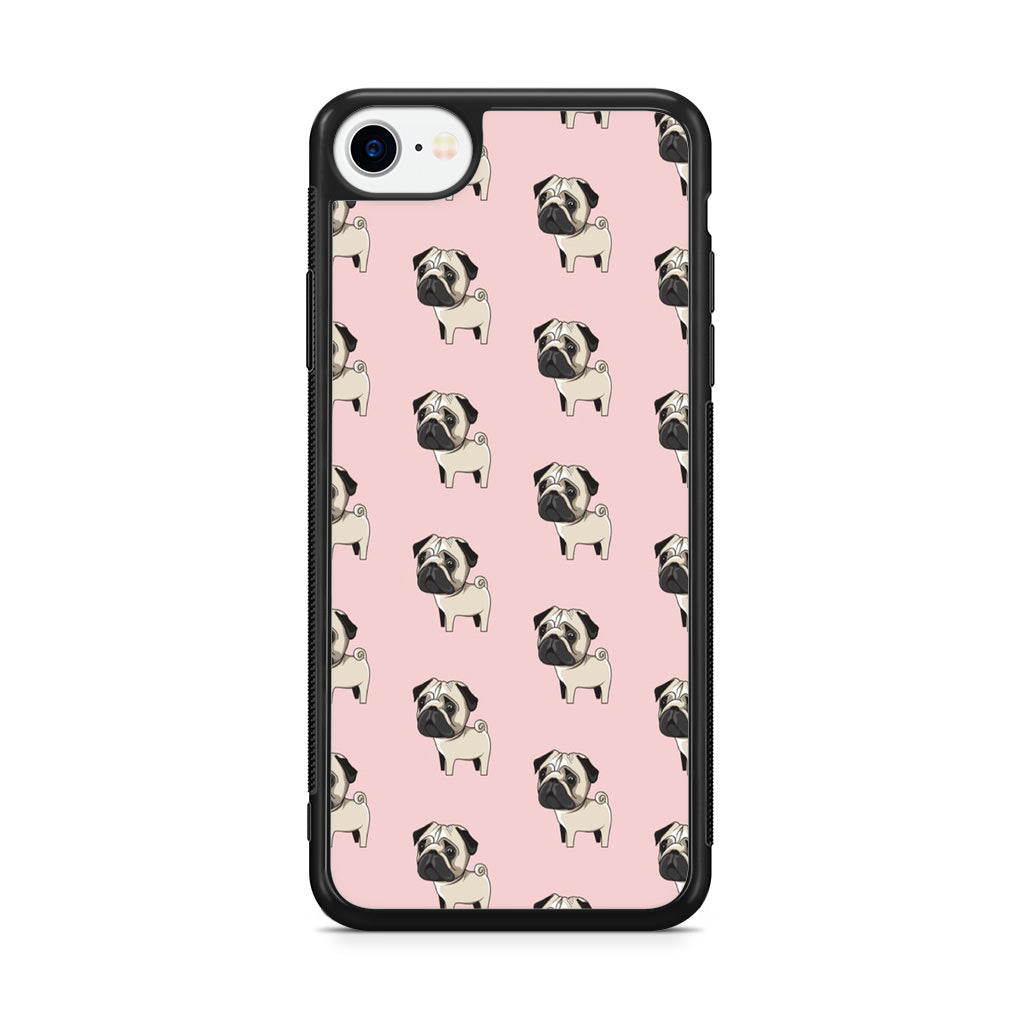 Pugs Pattern iPhone SE 3rd Gen 2022 Case