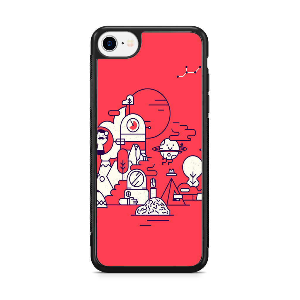 Red Planet iPhone SE 3rd Gen 2022 Case