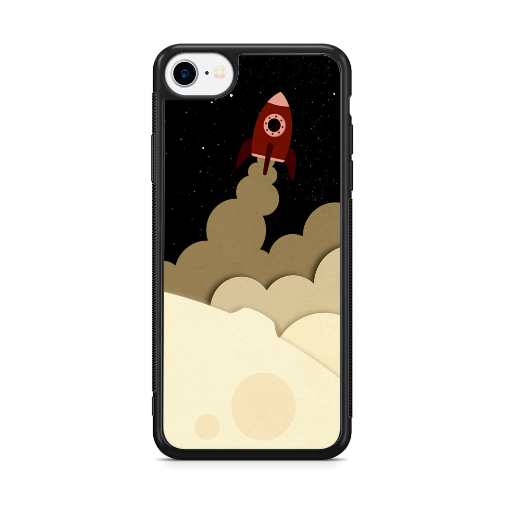 Rocket Ship iPhone SE 3rd Gen 2022 Case