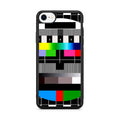 Scheme Pause TV Colorful Mesh iPhone SE 3rd Gen 2022 Case