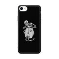 Skeleton Rides Scooter iPhone SE 3rd Gen 2022 Case