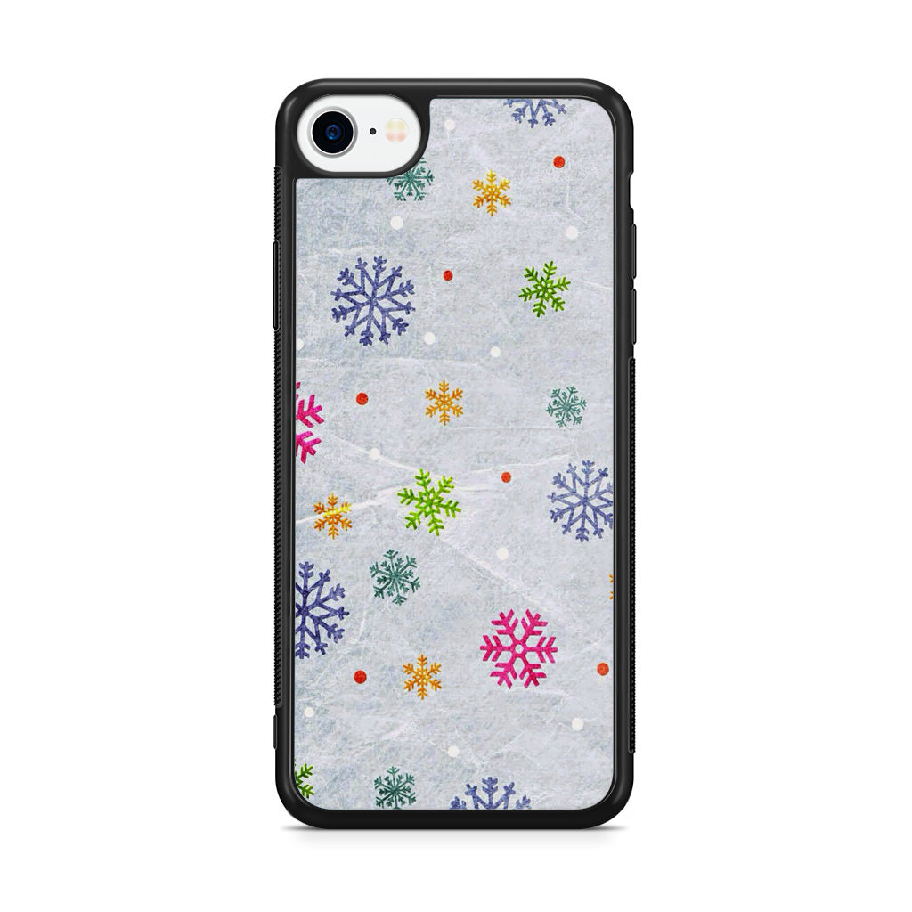 Snowflake iPhone SE 3rd Gen 2022 Case