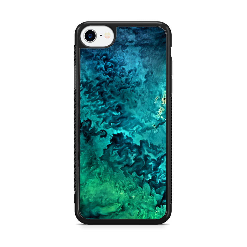 Swirls In The Yellow Sea iPhone SE 3rd Gen 2022 Case