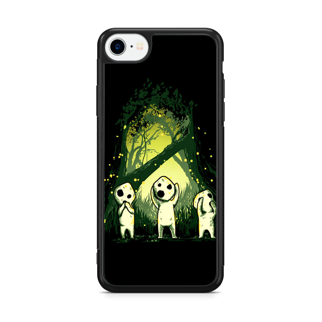 Three Wise Of Kodama iPhone SE 3rd Gen 2022 Case