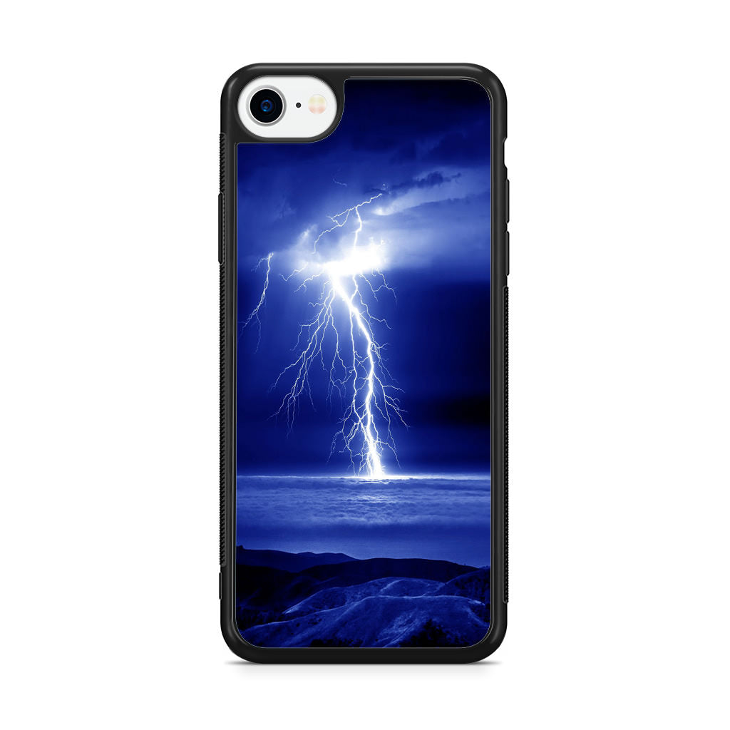 Thunder Over The Sea iPhone SE 3rd Gen 2022 Case