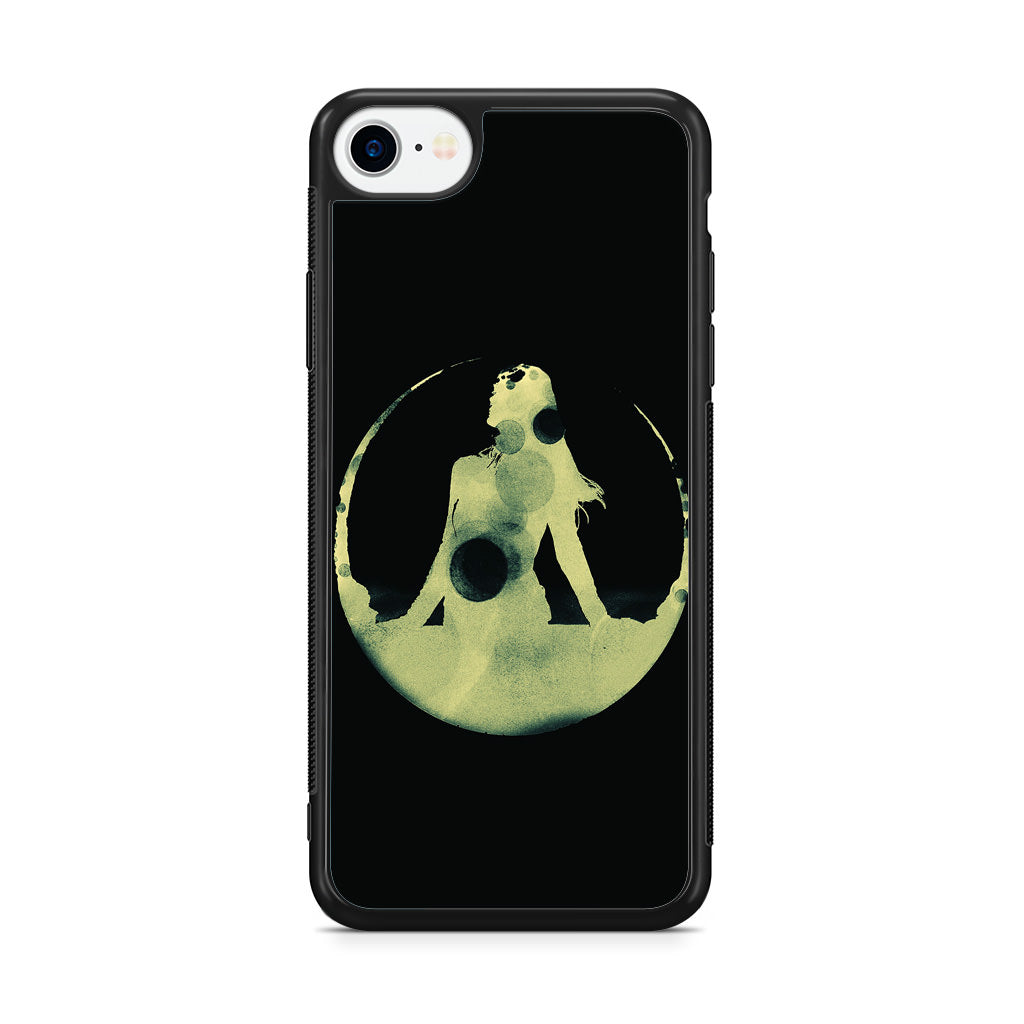 Tycho Costalbrake Dark Green Girl iPhone SE 3rd Gen 2022 Case