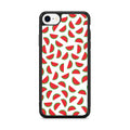 Watermelon Fruit Pattern White iPhone SE 3rd Gen 2022 Case