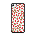 Watermelon Fruit Pattern White iPhone SE 3rd Gen 2022 Case