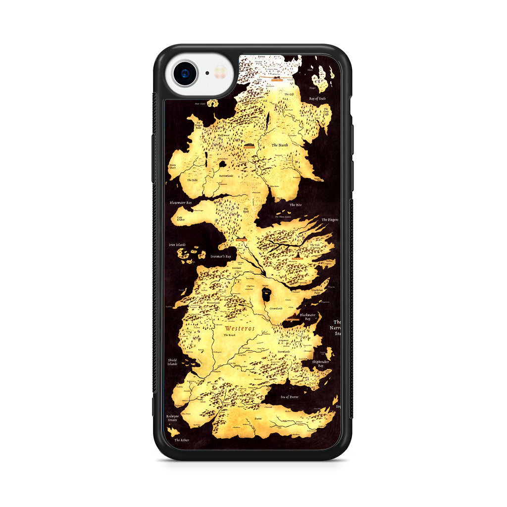Westeros Map iPhone SE 3rd Gen 2022 Case