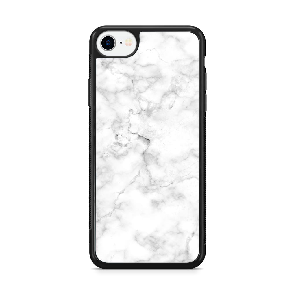White Marble iPhone SE 3rd Gen 2022 Case