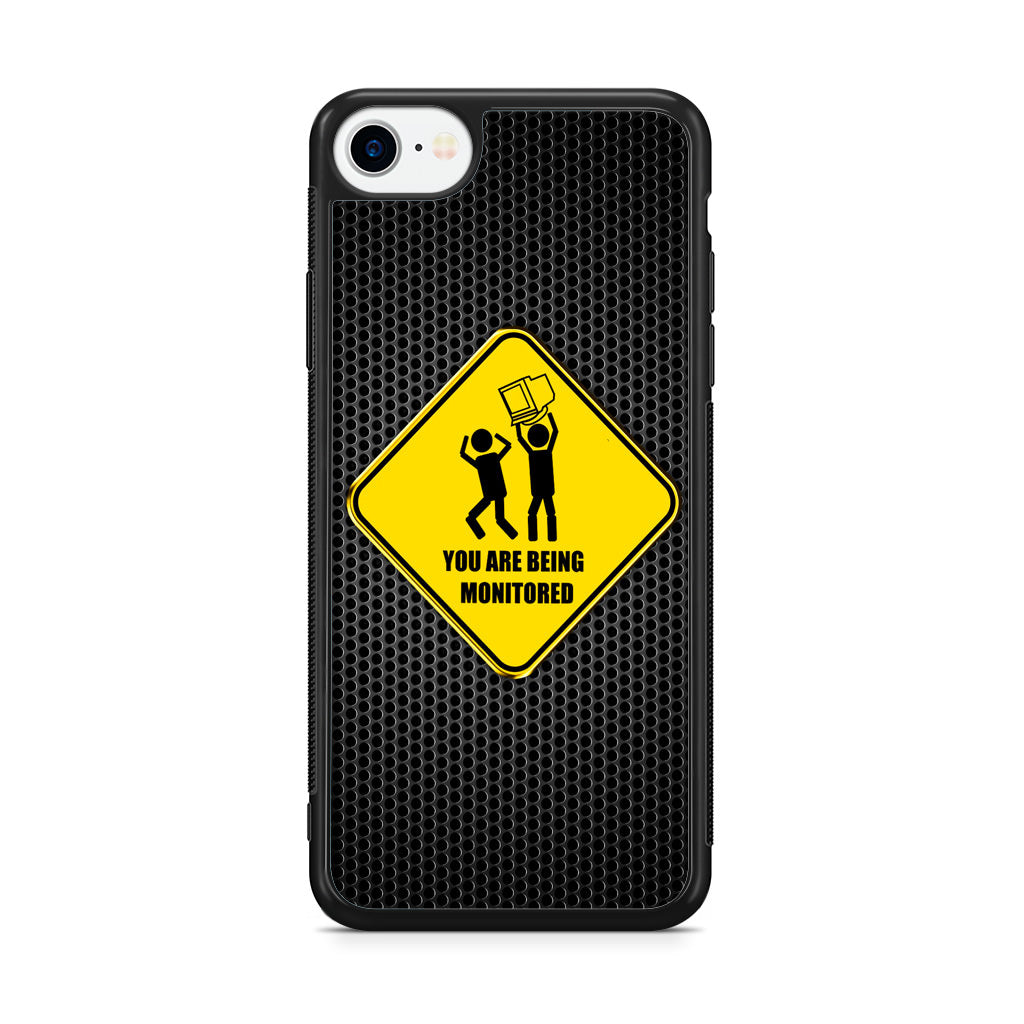 You Are Being Monitored iPhone SE 3rd Gen 2022 Case