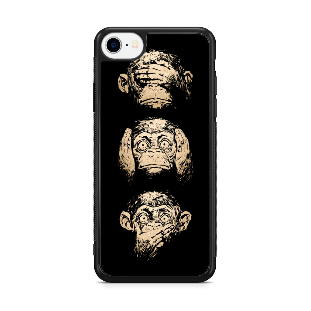 3 Wise Monkey iPhone SE 3rd Gen 2022 Case