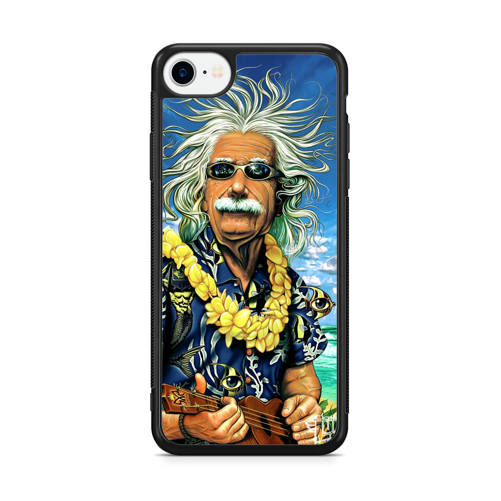 Albert Enstein On Vacation iPhone SE 3rd Gen 2022 Case