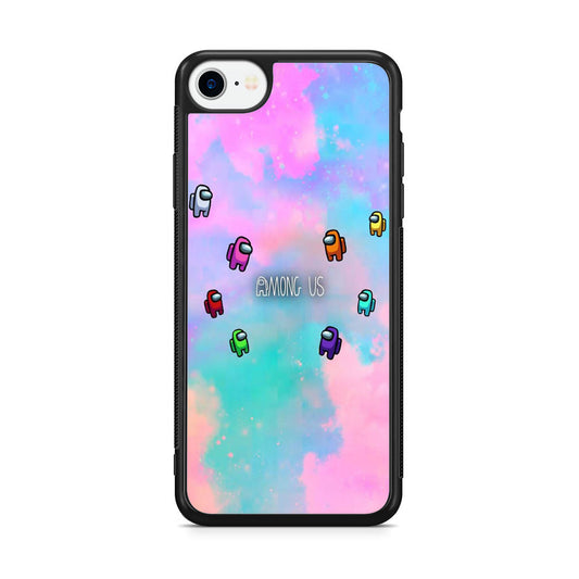 Among Us Colorful iPhone SE 3rd Gen 2022 Case
