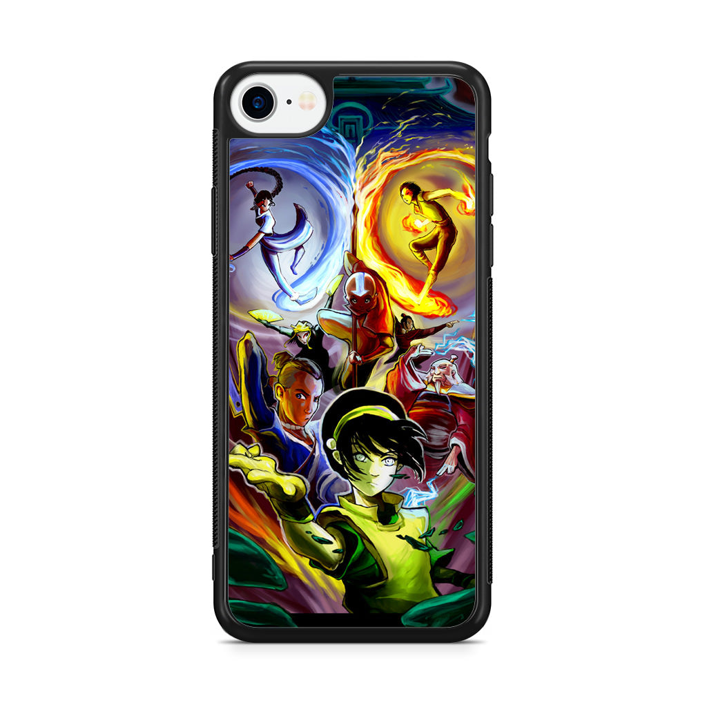Avatar The Last Airbender Characters iPhone SE 3rd Gen 2022 Case
