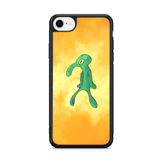 Bold and Brash Squidward Painting iPhone SE 3rd Gen 2022 Case