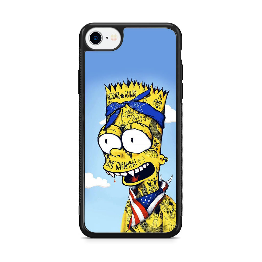 Bootleg Bart iPhone SE 3rd Gen 2022 Case