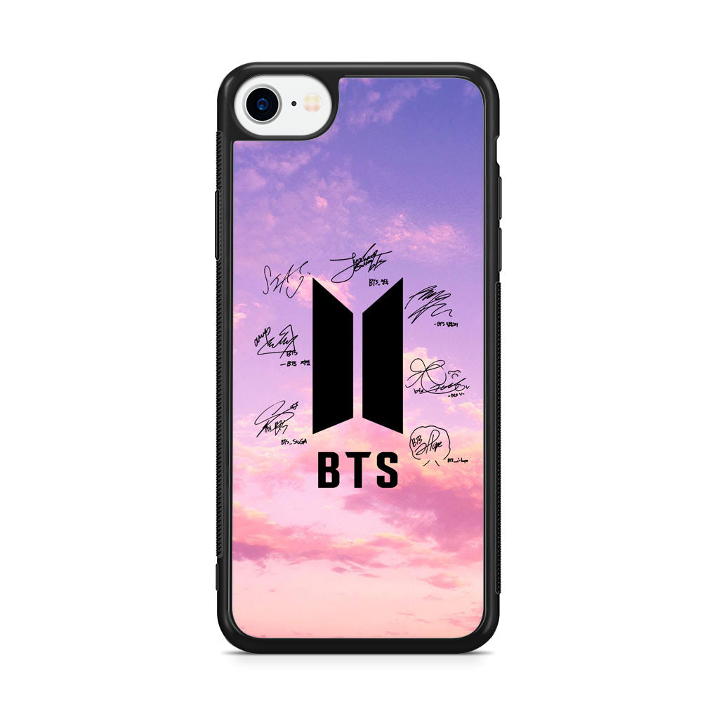 BTS Signature 2 iPhone SE 3rd Gen 2022 Case