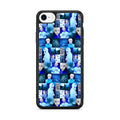 BTS Suga Blue Aesthetic Collage iPhone SE 3rd Gen 2022 Case