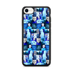 BTS Suga Blue Aesthetic Collage iPhone SE 3rd Gen 2022 Case