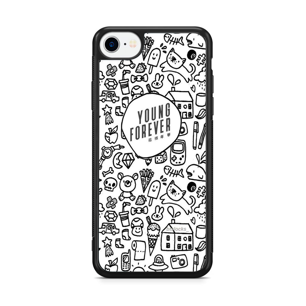 BTS Young Forever iPhone SE 3rd Gen 2022 Case