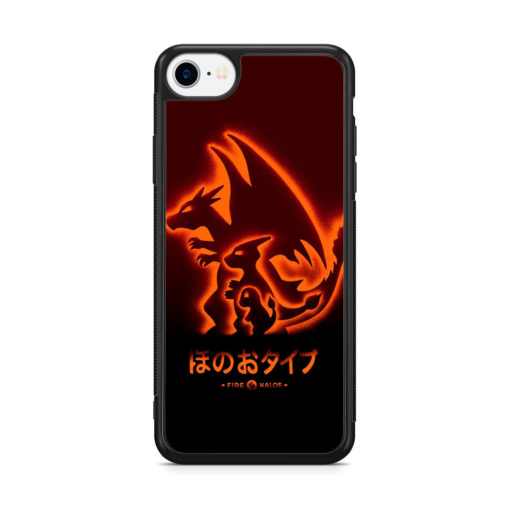 Charmander Charizard iPhone SE 3rd Gen 2022 Case