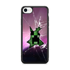 Creeper Glass Broken Violet iPhone SE 3rd Gen 2022 Case