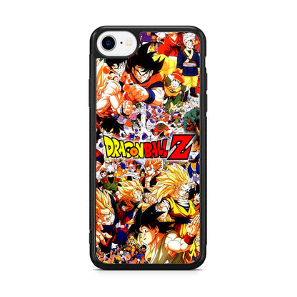 Dragon Ball Z All Characters iPhone SE 3rd Gen 2022 Case
