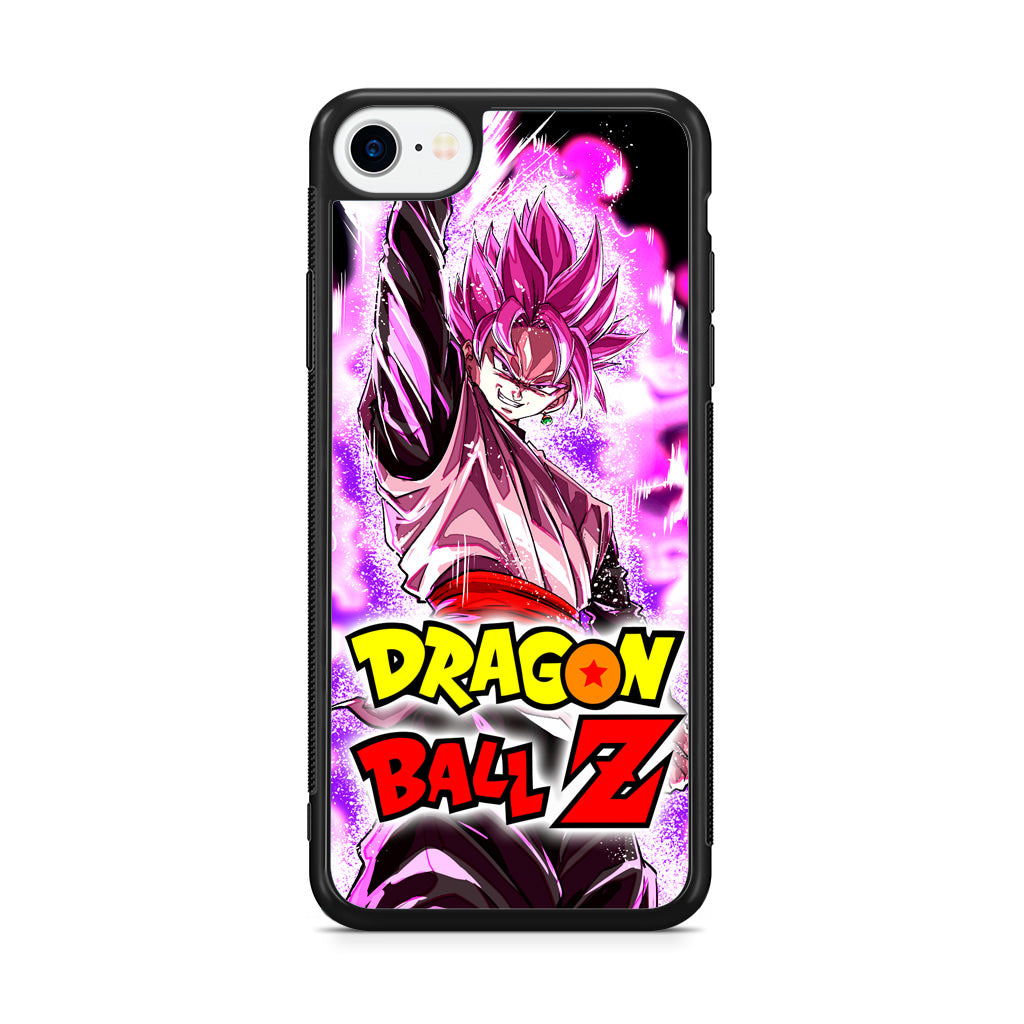 Dragon Ball Z Son Goku Black Rose Saiyan iPhone SE 3rd Gen 2022 Case
