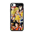 Dragon Ball Z Son Goku Transformation iPhone SE 3rd Gen 2022 Case