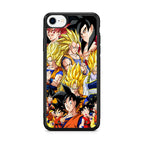 Dragon Ball Z Son Goku Transformation iPhone SE 3rd Gen 2022 Case