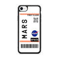 First Class Ticket To Mars iPhone SE 3rd Gen 2022 Case