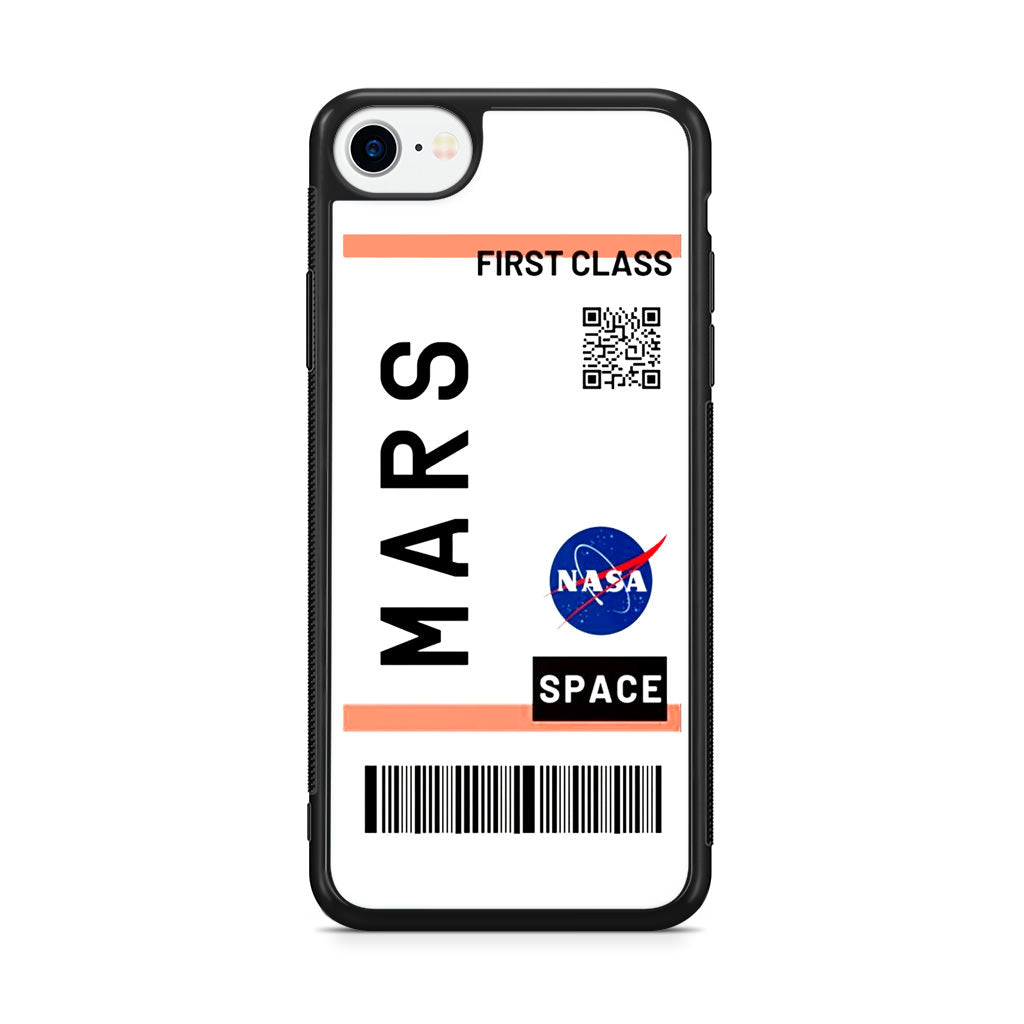 First Class Ticket To Mars iPhone SE 3rd Gen 2022 Case